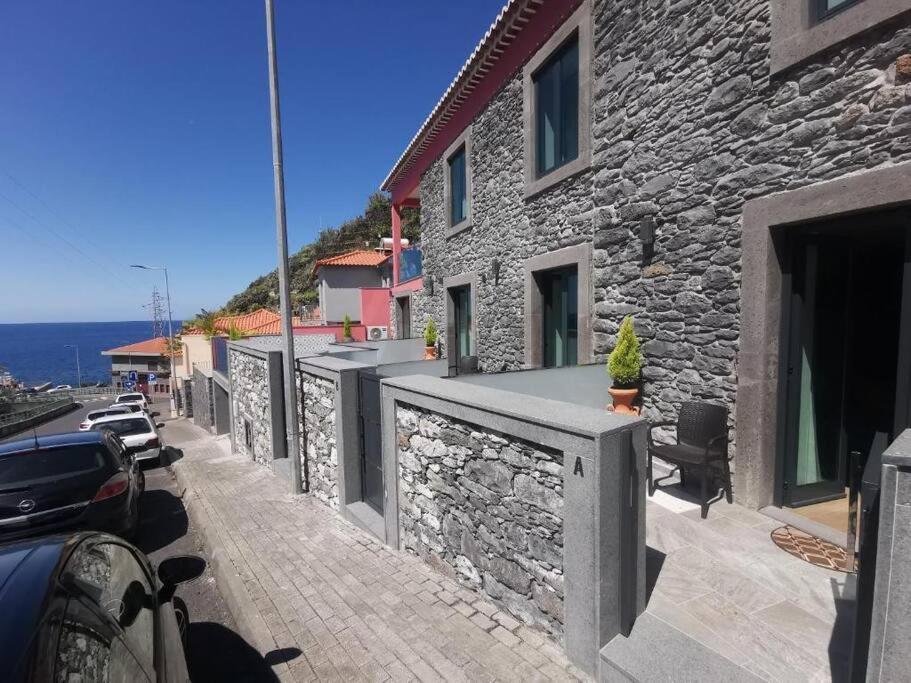 Chale Esmeralda - Charming Studios In Calheta Beach Exterior foto